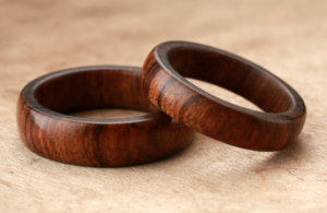 wooden rings